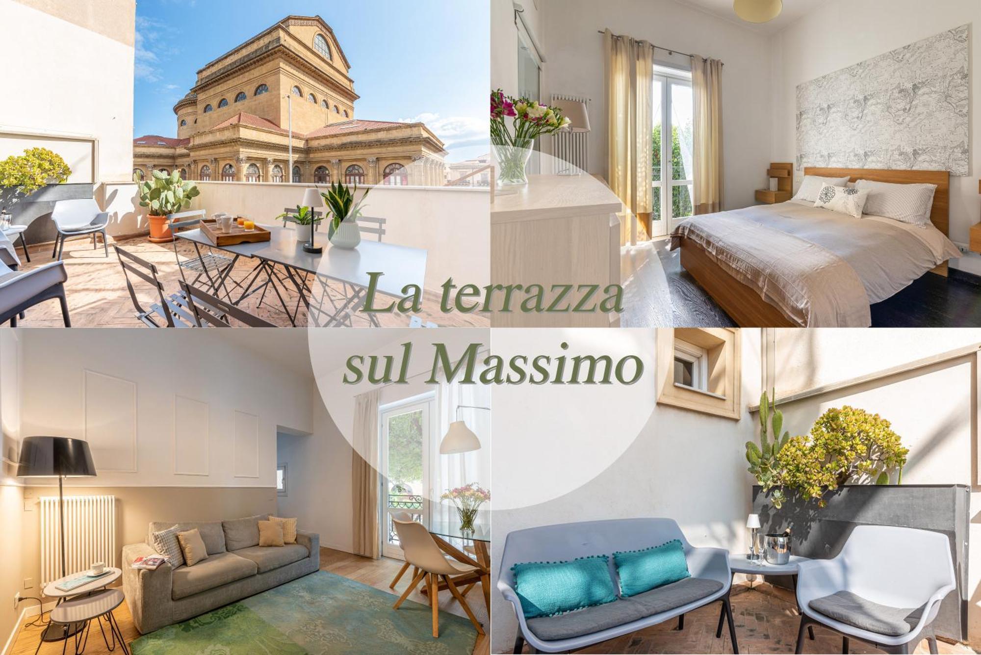 La Terrazza Sul Massimo Apartamento Palermo Exterior foto